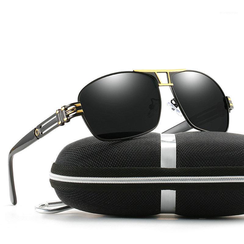 

2020 new HD Sunglasses Men Polarized Brand Men's Sun glasses UV400 Anti Glare Coating Lens Male Driving Shades For Men FML1