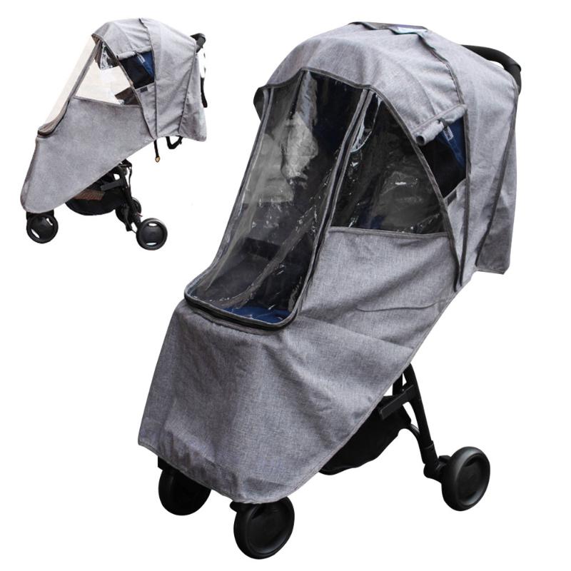 babystart stroller rain cover