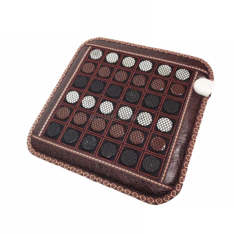 

NEW Natural Jade Germanium Tourmaline Stones Infrared Heating Mat Jade Stone Massage Mat