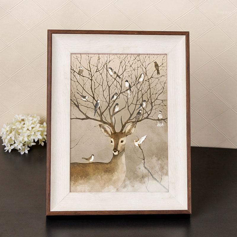 

1PC Classical Frame For Family Photo Simple Design Picture Frame For Home Decor Cheap Photo Frames Without Picture Card Baby1