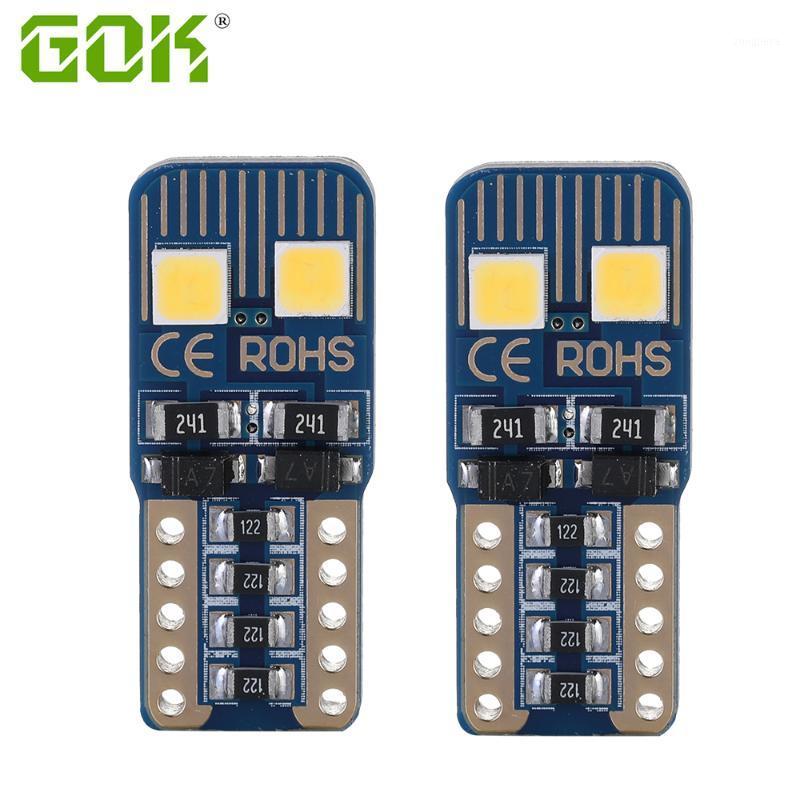 

10Pcs T10 Led Canbus 4smd 3030 Led w5w Bulbs 168 194 Car Interior Lights Signal Lamp Dome Reading License Plate Light Auto 12V1, As pic