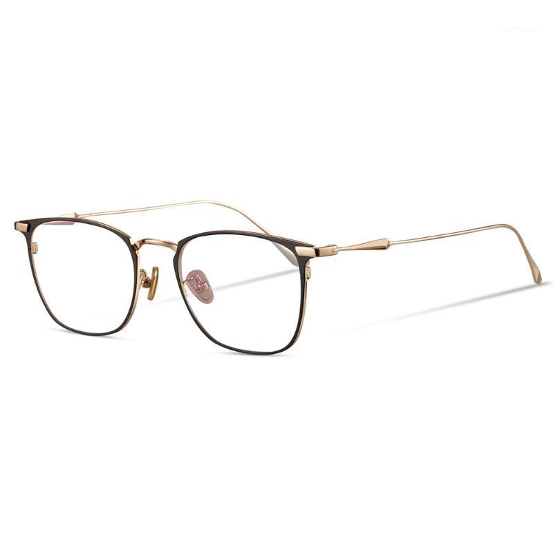 

Pure titanium glasses frame men and women eyeglasses frame optical prescription1