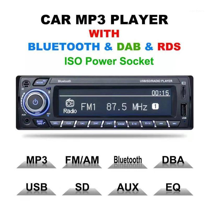 

HOTINLEE Car Kit Hands free Wireless Bluetooth FM Transmitter Car MP3 Player With Bluetooth & DAB & RDS ISO Power Socket1