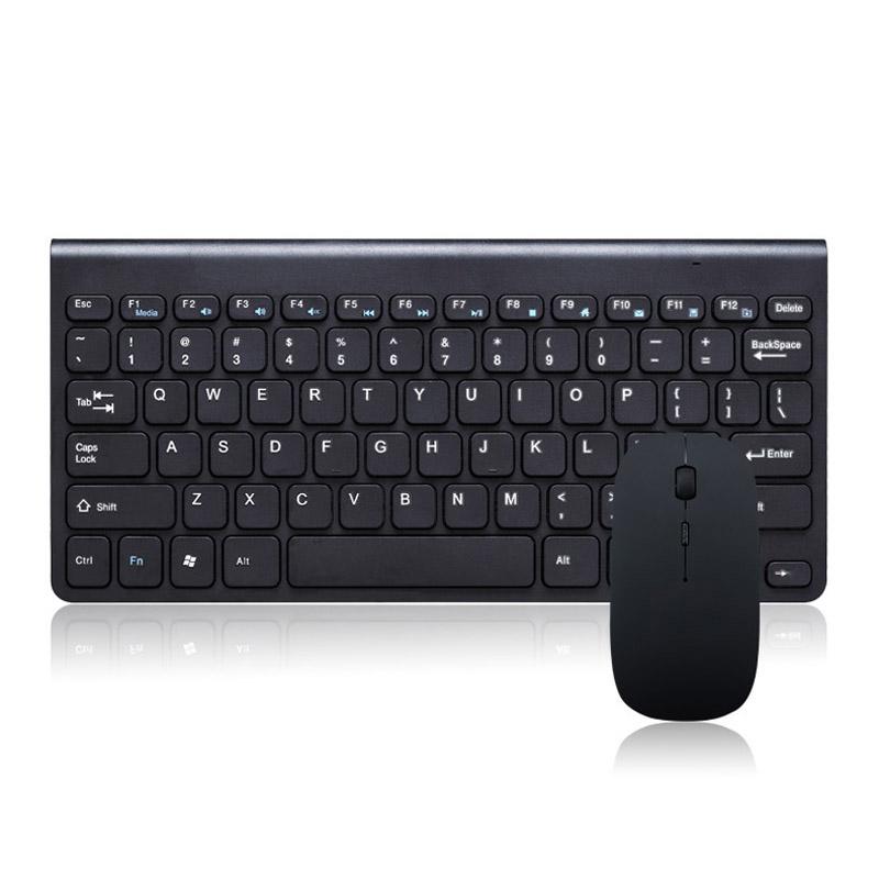 

2.4GHz Wireless Keyboard + Wireless Mouse Combo Set For Laptop PC Desktop LHB99