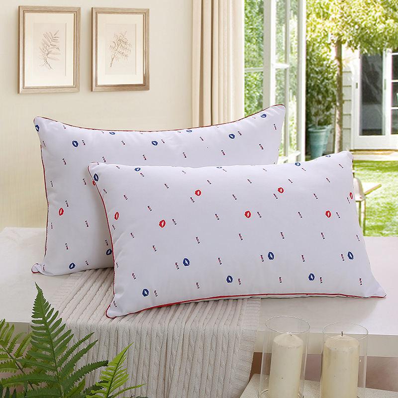 

1PC Standard pillow high quality down pearl cotton printed pillow various styles