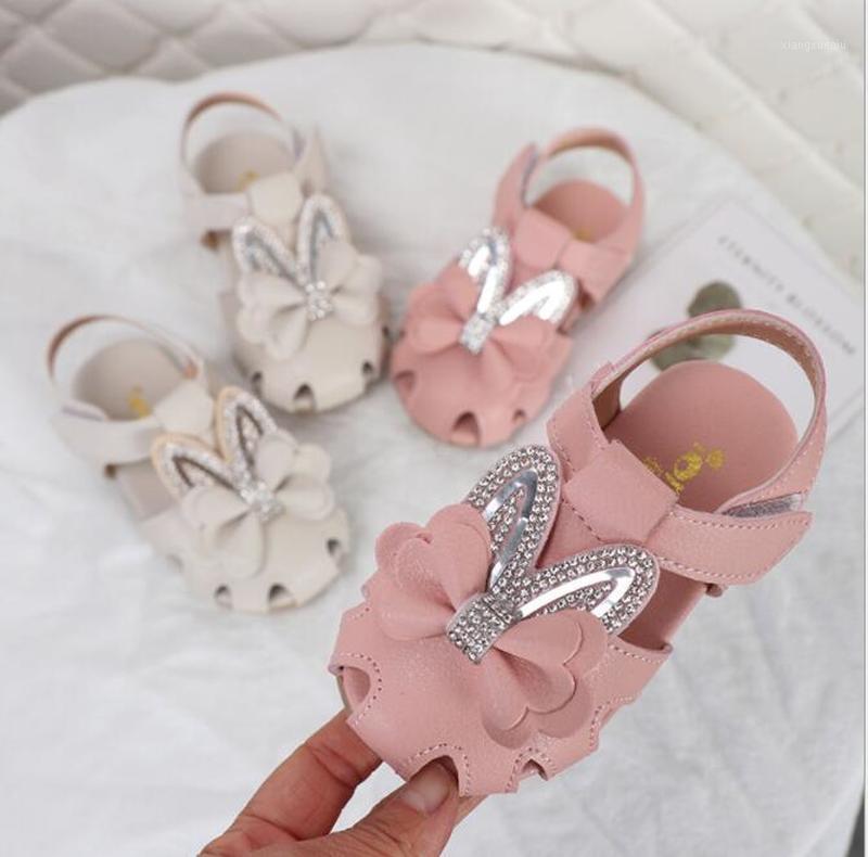 

Girls' Sandals 2020 Summer New Sweet Princess Shoes Baby Fashion Breathable Hollow Toddler Shoes Soft Bottom1, Color 7