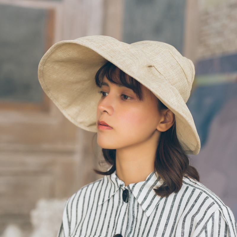 

dropshipping Sun Hats sun visor hat Hats for women with big heads beach hat summer UV protection, Blue