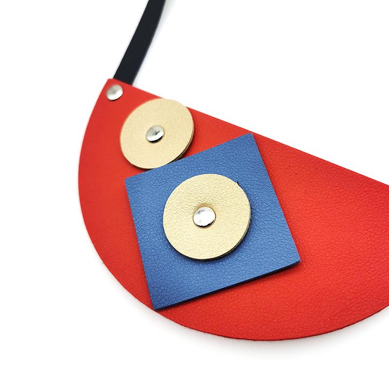 

TOTABC Niche Necklace Punk Geometric Handmade Collar Kids Gift Sweater Matching Necklace