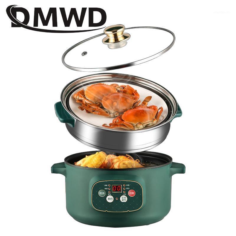 

Multifunction Electric Soup Stew Porridge Noodle Cooking Pot Rice Cooker Egg Omelette Frying Pan Timer Mini Hotpot Steamer1