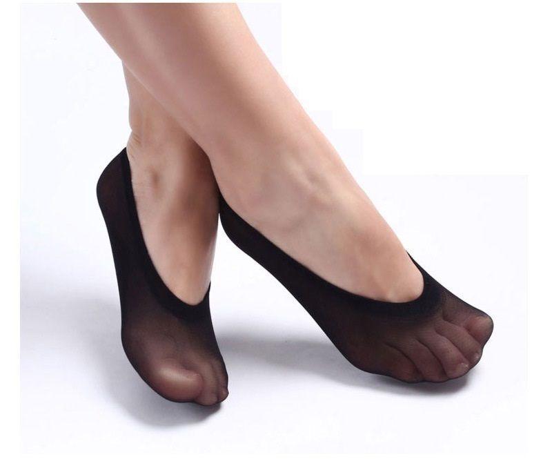 

10 Pairs Solid Women girls Beige No Show Invisible Socks Footsies socken