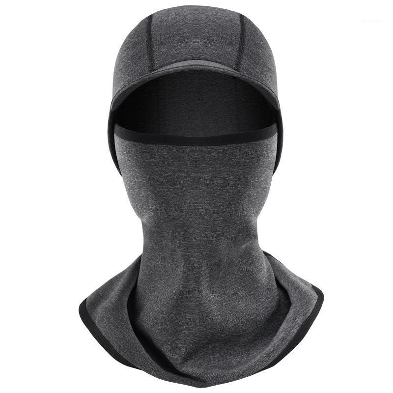 

WHEEL UP 7185-C Winter Sports Warm Fleece Hat Warm Face Cover Neck Gaiter Outdoor Cap for Winter Cycling Equipment Unisexy1, Gray