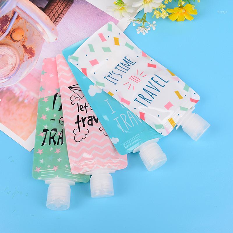 

100ml Travel -grade Silicone Bottles Shampoo Shower Gel Lotion Sub-bottling Tube Squeeze Empty Bottle free shipping1