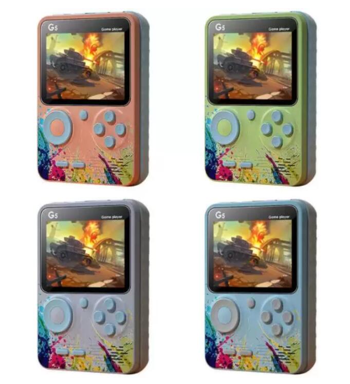 

500 in 1 handheld Video Game Consoles G5 Retro Game Player Mini Gaming Console HD LCD Screen Birthday Gift for Kids