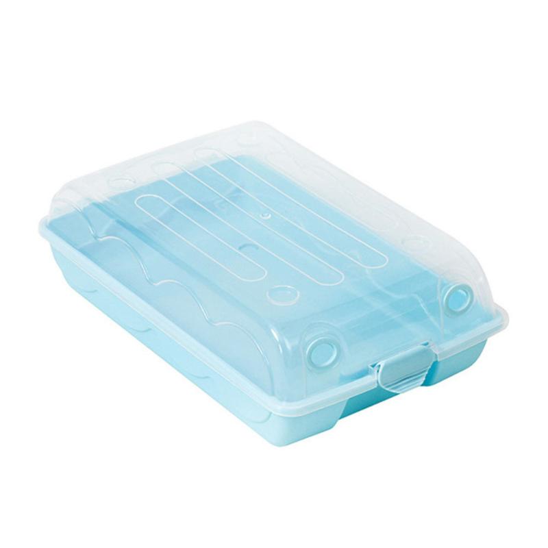 

1Pc Thickened Shoes Box Stacking Sneakers Storage Container Gift (Blue)