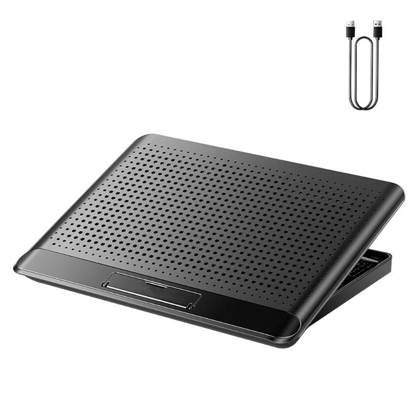 

Laptop Aluminum Alloy 6 Gear Adjustable Radiator Support Silent Cooler Portable Cooling Heat Dissipation Bracket