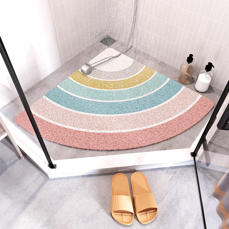 

Soft Non Slip Bath Mat Geometric Modern Pattern Thick Shower Waterproof Bath Mat Quick Dry Tappeto Bagno Household Items DE50FHD