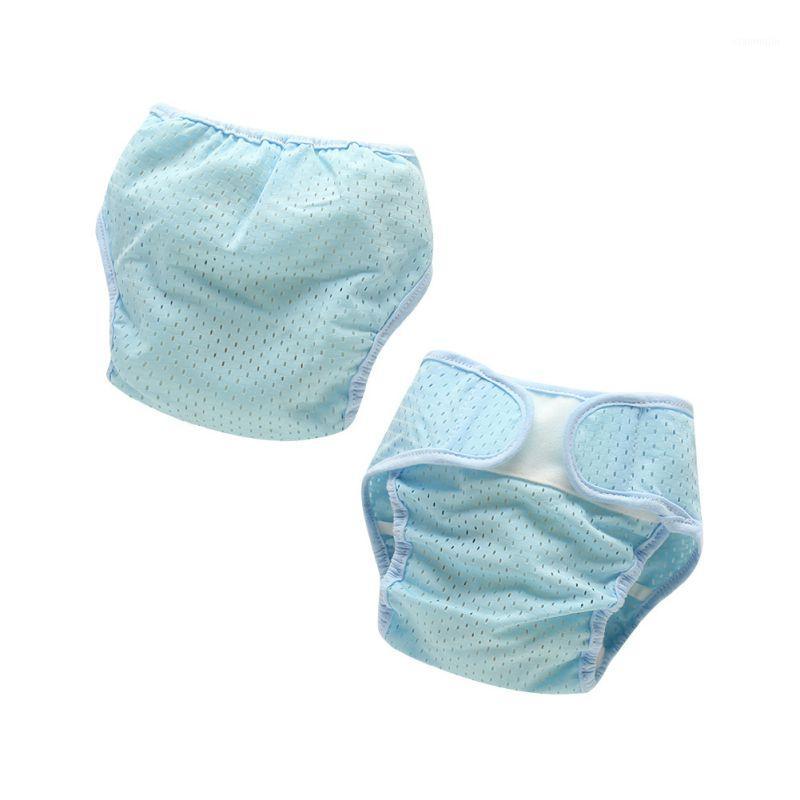 

New Newborn Ice Silk Breathable Cloth Diapers Baby Comfortable Mesh Diaper Pants Skin-friendly Diaper Pocket New Fashion 20201