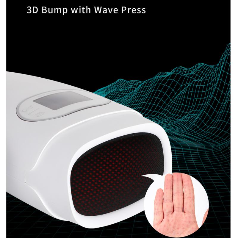 

Graphene Heating Air Compression Acupressure Hand Palm Massager
