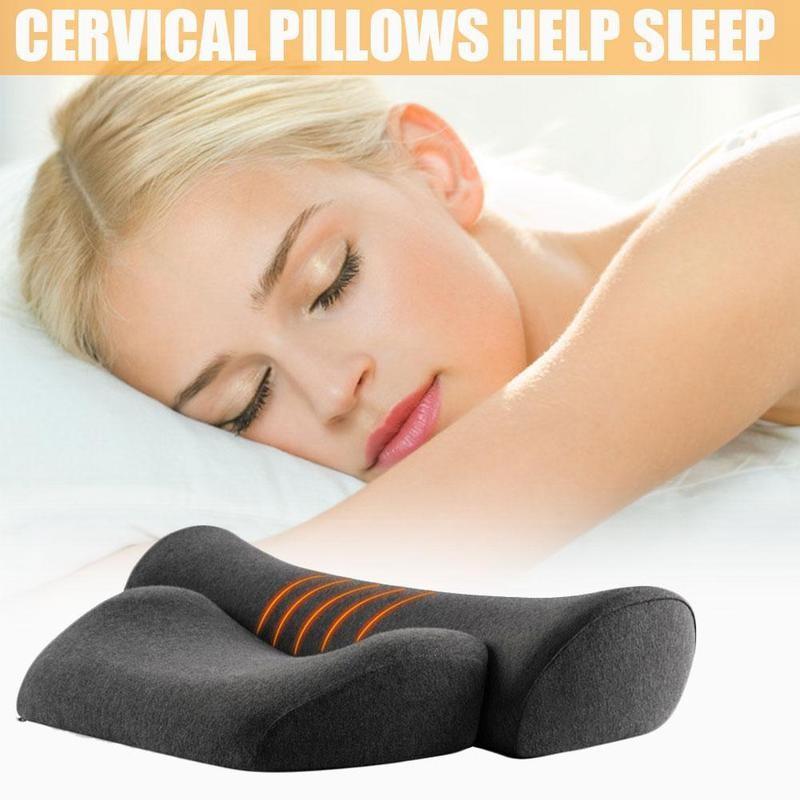 

Cylindrical Pillow 2pcs Home Sleep Pillow Home Decor Neck Massage