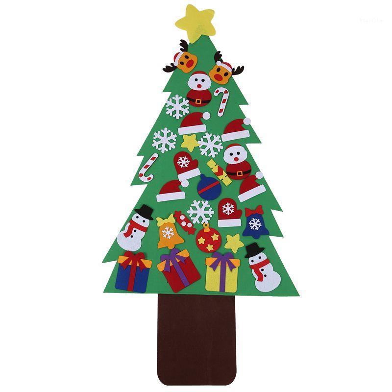 

31Pcs/ Set DIY Christmas Tree ic Felt Creative Jigsaw Puzzle Toy for Festival Party Christmas Gift for Children DIY1