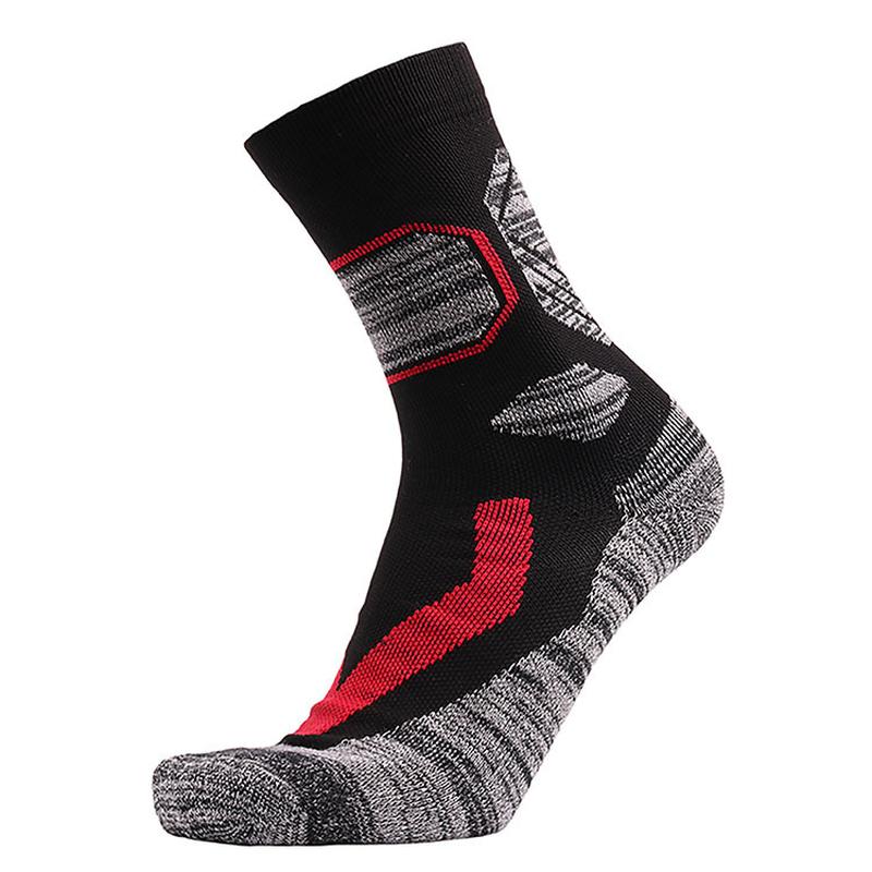 

Brothock Outdoor Sports Skiing Socks Towel Bottom Soft Thickening Hiking Socks Sweat Absorbing and Warm for Winter Sale, Red