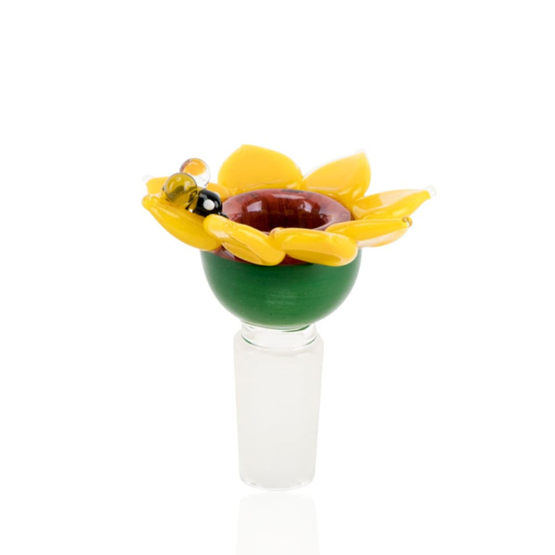 

Hookah Bong 14mm Glass Bowl Sunflower Accessories