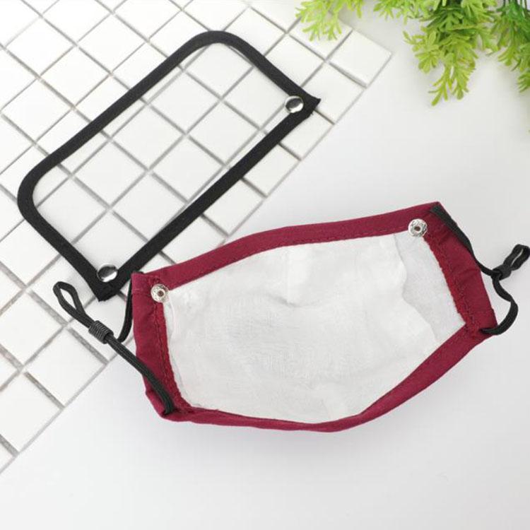 

Removable eye shield Creativity cotton face mask with for adult kids anti dust fashion 2 filter in stock