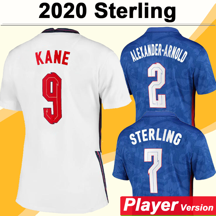 

2020 KANE RASHFORD Mens Player Version Soccer Jerseys STERLING GOMEZ DELE Home Away Football Shirt MADDISON TRIPPIER ROSE Uniforms, Qy553 2021 home no patch