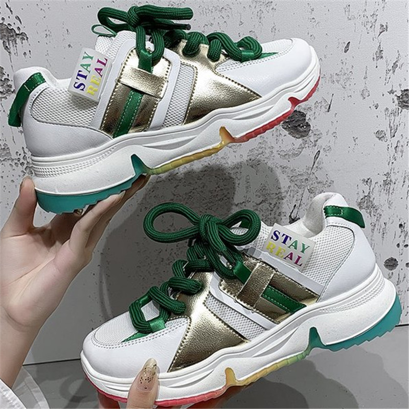 

2021 New Wholesale Fashions Rent to Breathable Mesh Women's Trainers Shoes 0ZVU