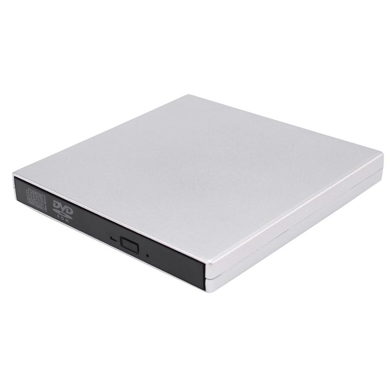 

External Drive for Laptop External DVD Burner for CD/DVD +/-RW Drive/Burner/Writer USB2.0 Mobile Optical Drive
