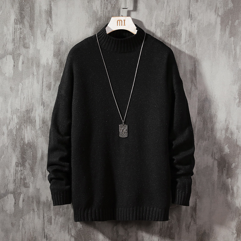 

2021 New Men Black Blouses Spring Fall Winter Clothes Pull Oversize M-4xl 5xl Casual-style Pullovers ZJ3L, Z864 1