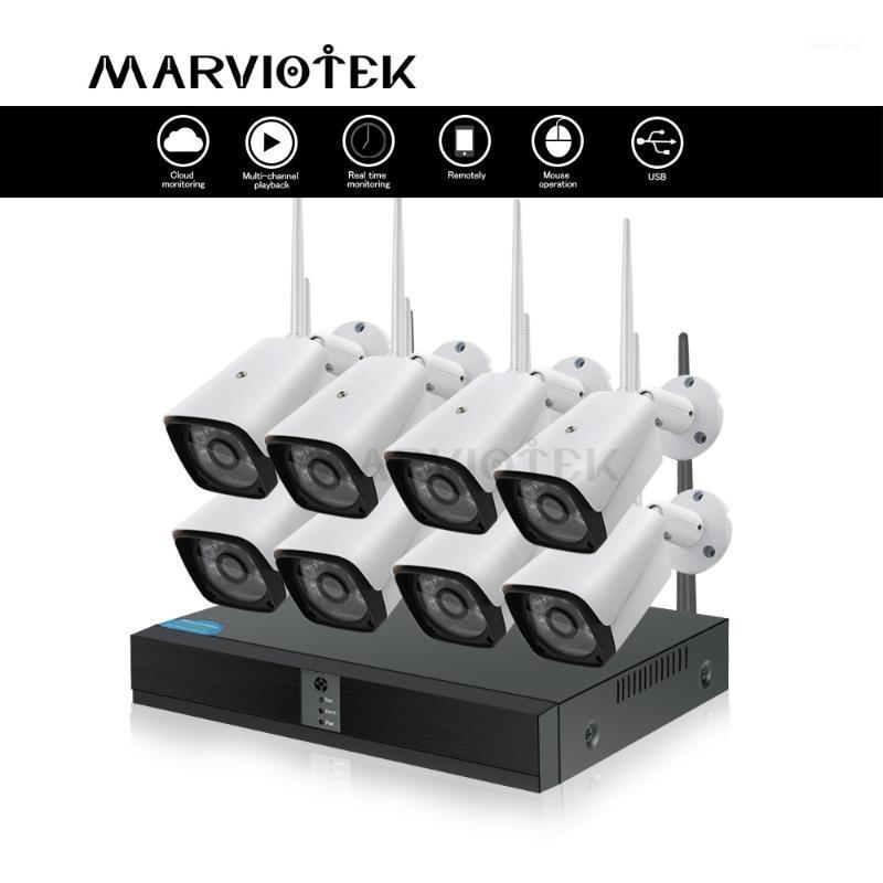 

720P IP Camera Wifi CCTV Kits Outdoor Video surveillance system 8CH Wireless security camera system wifi CCTV P2P1