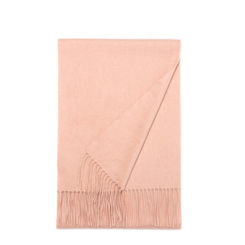 

2021 Winter Wool +Cashmere Women Large Soft Tassel High Quality