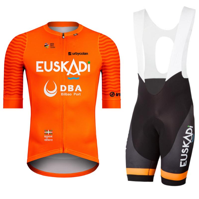 

Uk Team Summer Euskadi Bike cycling jersey Set men's MTB clothing jacket bike gear tops wear kit ropa hombre, Bib pants 4