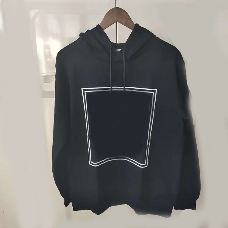 

New Design Famous Casual Mens Hoodies Sweatshirts Spring Winter Womens Tops Oversized S- Man Hoodies Print Solid Loose Woman Sweatshirt, Gray
