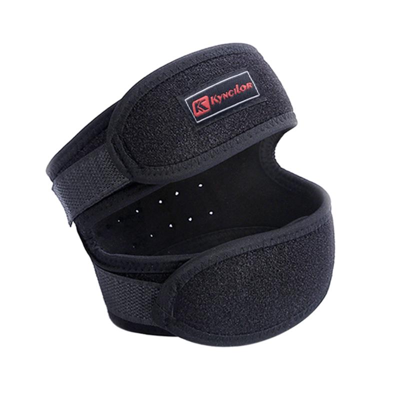 

2020 Knee Support Brace Running Leg Guard Patella Outdoor Sport Pads Gym Outdoor Footful Padded Hot Sale, Black