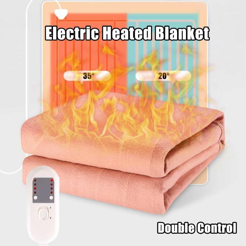 

Non-woven Fabric Electrical Blanket Electric Mattress Electric Blanket Thicker Heated Carpet Mat Body Warmer Heater1