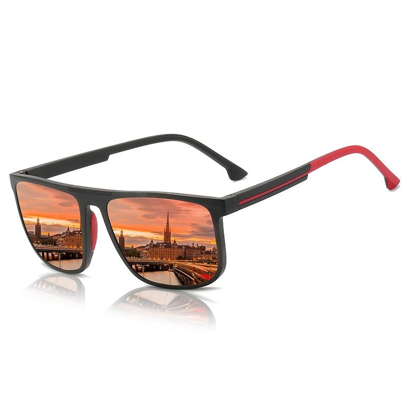 

Sunglasses Men's HD Polarized For Men TR90 Driving Sport Riding BrandDesigner Avation Lunette De Sol Homme