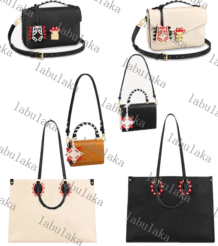 

M45384M45372M56849New crossbody bag medium Handbags high quality Handbag soft Genuine Leather women Shoulder Bags, Not sell alone gift bag