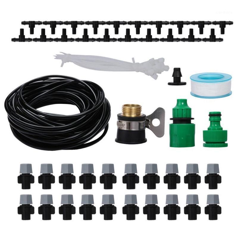 

20M DIY Micro-Water Irrigation System Garden Greenhouse Plant Auto Watering 4/7mm Hose Set Kit for Garden Greenhouse Flower Bed1
