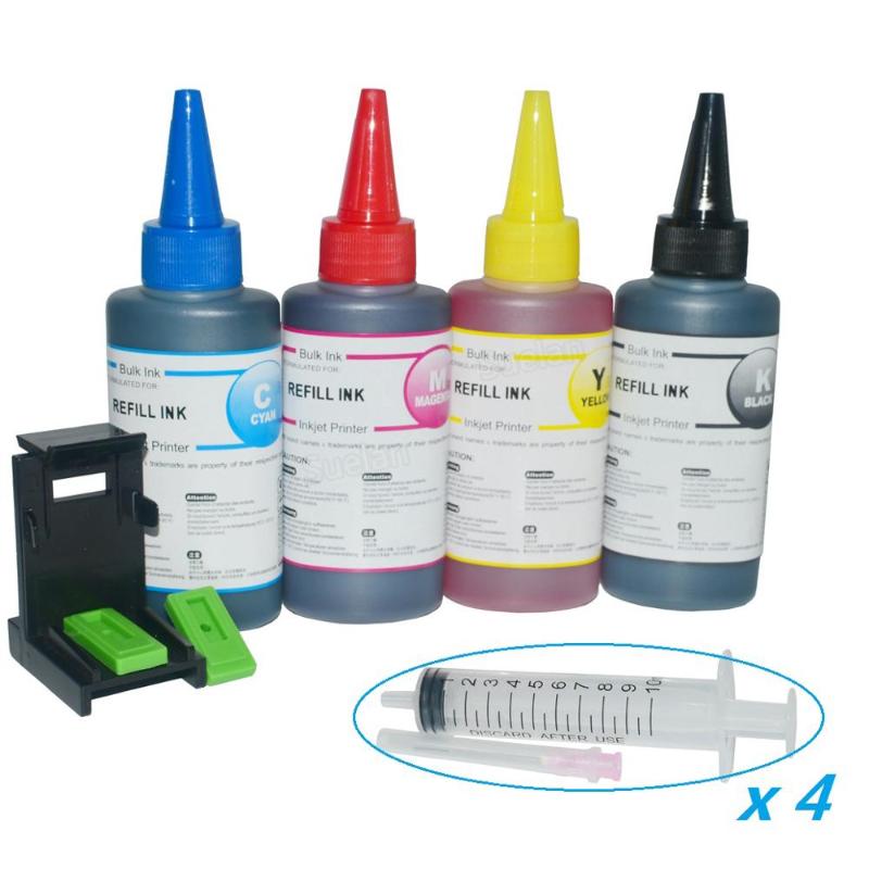 

Ink Refill Kit for 650 XL Ink Cartridges Compatible for Deskjet 1015 1515 2515 2545 2645 3515 3545 4515 4645 Printer