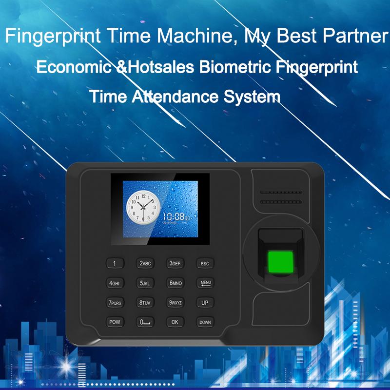 

Fingerprint Biometric Time Attendance System TCP/IP Fingerprint USB Clock Recorder Office Employee Device Attendance Machine