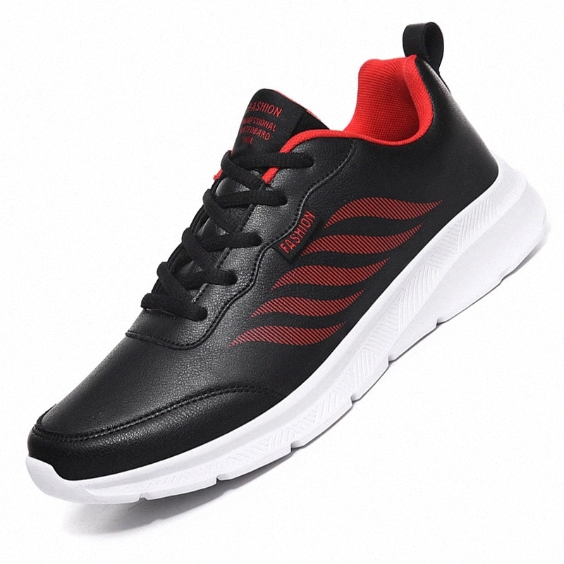 

Leather Men Casual Shoes Male Sneakers Autumn Breathable Waterproof Men Shoes Lightweight Outdoor Walking Shoes Footwear #ZM67