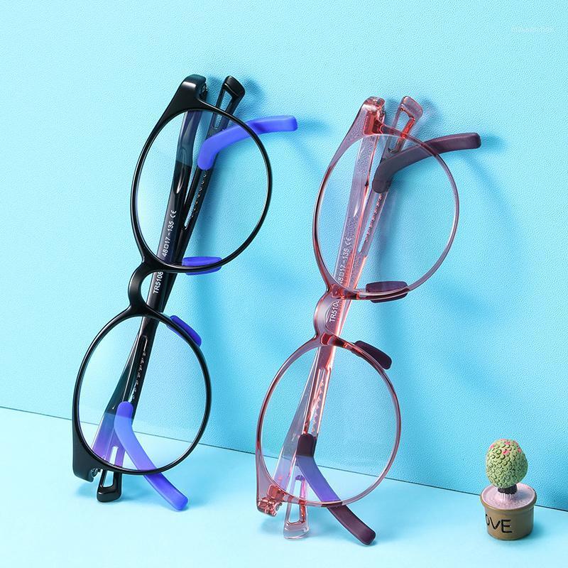 

2020 Teens Anti Blue Light Glasses TR90 Kids Prescription Anti Reflective Lenses 0 Degree Optic Computer Glasses With Ear Holder1