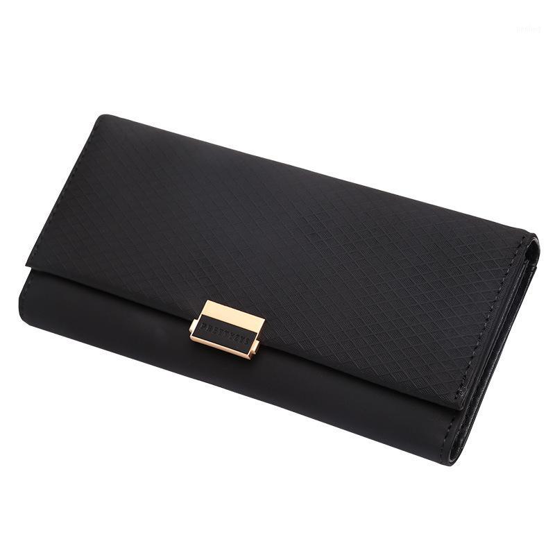 

Fashion Women Wallet PU Leather Wallet Female Cute Plaid Women Purse Card Holder Change Coin Ladies Purse Carteira1, Gray short