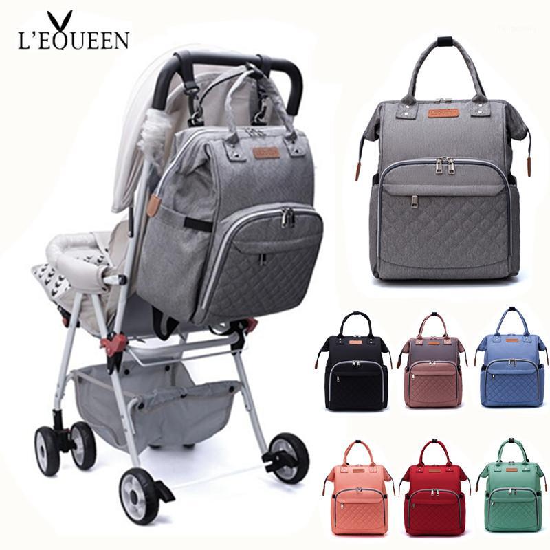 

Lequeen Diaper Bag Mummy bag Travel Backpack Large Capacity Maternity Baby Multifunctional Nursing Baby Care handbag1, A02