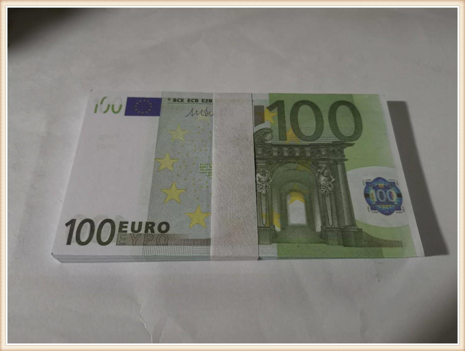

Collection Prop 100 Faux Play Game Euro Dollar Movie Money Billet Fake Money Money Gifts Euro 100 01 Wholesale And Billet Copy Nektf