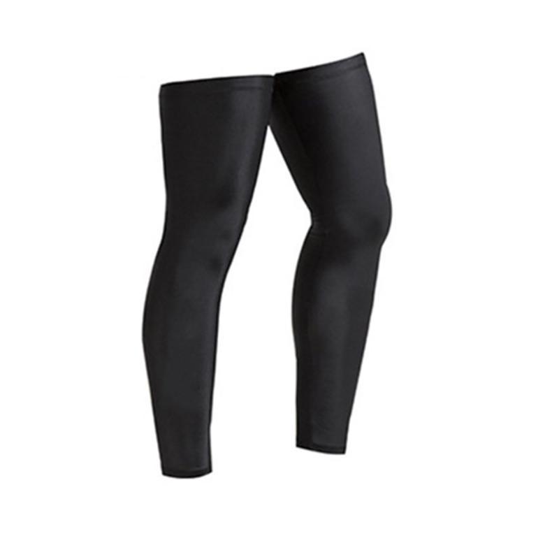 

1 Pair Sunscreen Knee Pads Quick Drying Sports Leggings Hiking Outdoors Fishing Leg Sleeve Protect Summer High Elastic Cycling, As pic