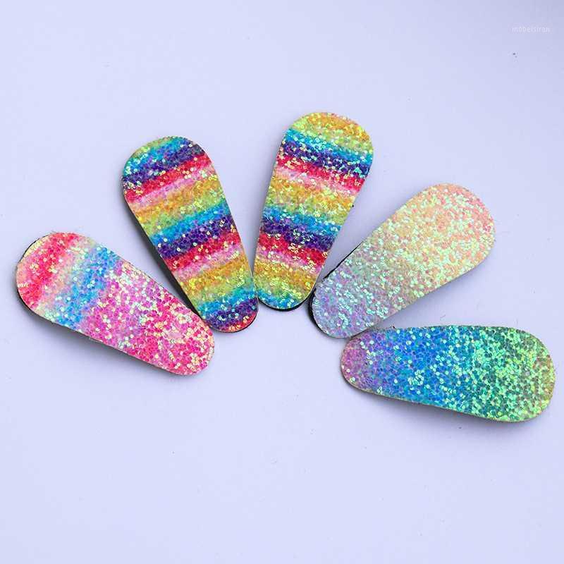 

2Pcs Hairstyle Kawaii Girls Rainbow BB Hair Clip Sequins Shiny Hairpins Kids Barrettes Candy Color Women Hair Accessories1