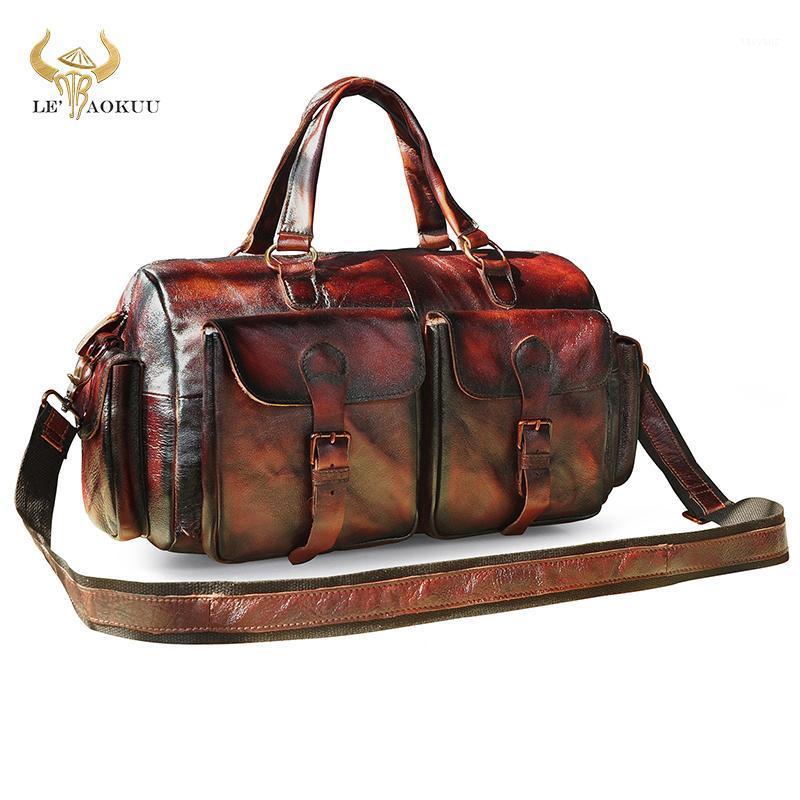 

Men Cow Real Leather Wine Business Briefcase Messenger Bag Male Design Travel 14" Laptop Attache Case Tote Portfolio Bag 10971, Black